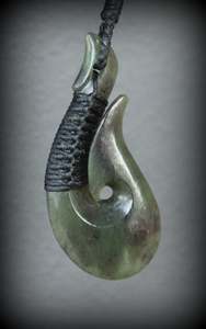 Copy of Greenstone Fish Hook item#7335