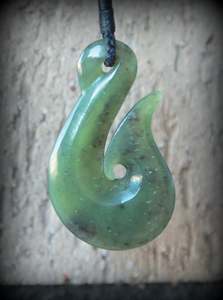 Greenstone Fish Hook item#7334