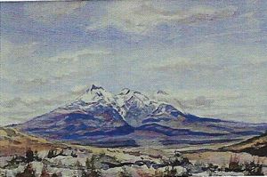 Products: Ruapehu from Desert Road