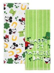 Disney's Mickey & Minnie 2-pc Kitchen Towel Set by Celebrate Together™ St&hellip;