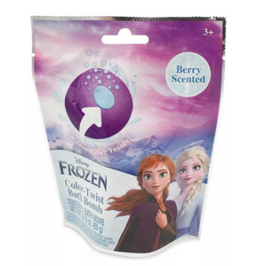 Fun Stuff In Stock: Frozen Color-Twist Berry Purple Scented Bath Bomb