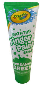 Fun Stuff In Stock: Crayola Bathtub Finger Paint Soap Screamin Green