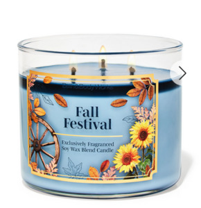 Fall Festival 3-Wick Candle