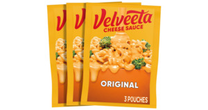 Pantry: Velveeta Original Cheese Sauce Pouches, 3 ct Box with 4 oz Pouches