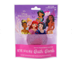 Disney Princess Kids Bath Bombs 1.41oz