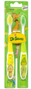 Bath Time Fun: Grinch Toothbrush Set of 2