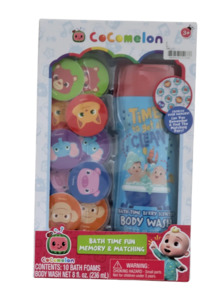 Cocomelon Bath Time Fun Memory and Matching for kids