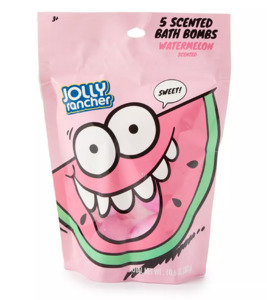 Bath Time Fun: Watermelon Scented Bath Bombs, 5-Pack