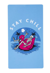 Toys Games: Skeleton Beach Towel 30in x 60in