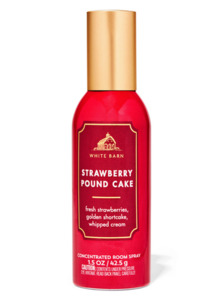 Room Spray: Strawberry Pound Cake Concentrated Room Spray