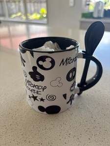 Starbucks In Stock: Mickey Mouse Mug + Spoon