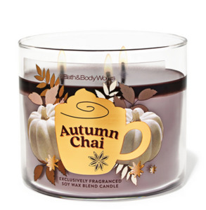 Three Wick Candle: Autumn Chai  3-Wick Candle