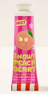 Body Lotion: Snowy Peach Berry  Hand Cream