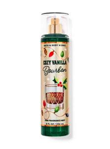 Body Lotion: Cozy Vanilla Bourbon  Fine Fragrance Mist