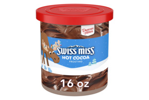 Baking: Duncan Hines Swiss Miss Hot Cocoa Flavored Frosting, 16 oz.
