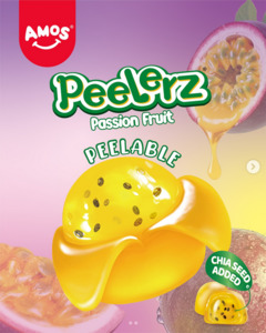 Peelerz Passionfruit Peelable Gummy Candy