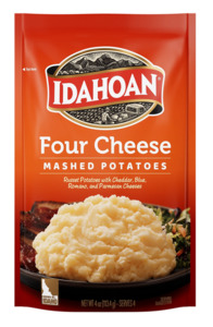 Pantry: Idahoan Four Cheese Mashed Potatoes, 4 oz