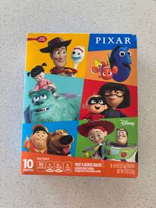 Clearance: *** Expired *** Pixar Fruit Snacks 10 Pouches