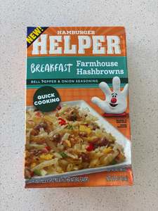 Clearance: *** Damaged *** Hamburger Helper Breakfast Farmhouse Hashbrowns