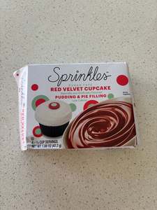 *** Damaged *** Sprinkles Sugar Free Red Velvet Pudding & Pie Filling