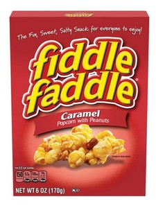 Grocery: Fiddle Faddle Caramel Popcorn With Peanuts