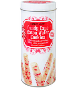 Trader Joe's Candy Cane Baton Wafer Cookies