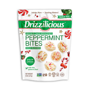 Christmas In Stock 1: Drizzilicious Peppermint Mini Rice Cakes, 8 oz