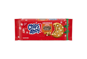 Christmas In Stock 1: CHIPS AHOY! Chewy Cookie Butter-Inspired Cookies, Limited Edition Holiday Treats, 9.9 oz