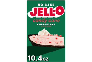 Jell-O No Bake Candy Cane Cheesecake Artificially Flavored Dessert Kit with Cand&hellip;