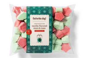 Holiday Vanilla Flavored Stars & Trees Marshmallows - 8oz - Favorite Day