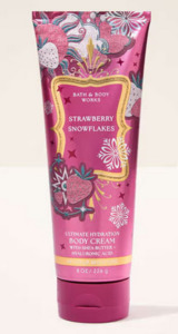 Body Lotion: Strawberry Snowflakes Ultimate Hydration Body Cream