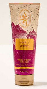 Body Lotion: Vanilla Nutmeg Ultimate Hydration Body Cream
