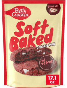Betty Crocker Soft Baked Cookie Mix Red Velvet