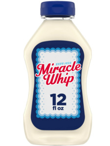 Sauces Dressings: Miracle Whip Mayo-like Dressing, 12 fl oz Bottle