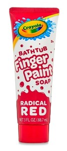 Bath Time Fun: Crayola Bathtub Finger Paint Soap Radical Red