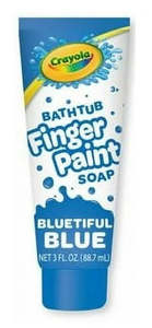 Bath Time Fun: Crayola Bluetiful Blue Bathtub Fingerpaint Soap, 3 Oz.