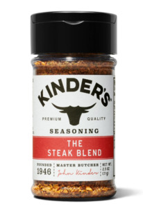 Spices: Kinder's The Steak Blend Seasoning for Grilling, 2.5 oz