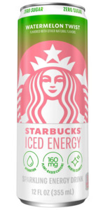 Clearance: Starbucks Iced Watermelon Energy Drink - 12 fl oz Can