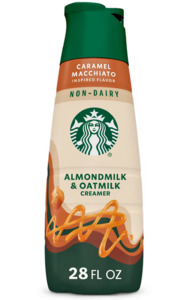 Drinks 1: Starbucks Non-Dairy Caramel Macchiato Coffee Creamer - 28 fl oz