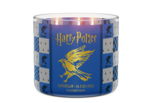 Goose Creek Harry Potter Ravenclaw 3-wick Worn Pages, Aged Leather, Cypress Wood&hellip;