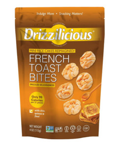 Drizzilicious Drizzled French Toast Mini Rice Cake - 4oz
