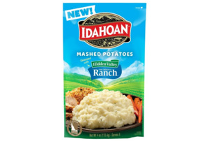 Pantry: Idahoan Mashed Potatoes Seasoned with Hidden Valley Original Ranch Side Dish, 4 oz