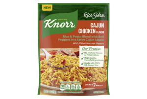 Knorr No Artificial Flavors Cajun Chicken Flavor Rice Sides, 5.8 oz Regular Pouch