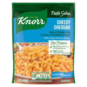 Pantry: Knorr Cheesy Cheddar Spiral Pasta 4.3oz