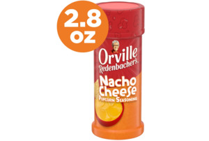 Pantry: Orville Redenbacher's Nacho Cheese Flavored Popcorn Seasoning, Movie Night Supplies, 2.8 oz.