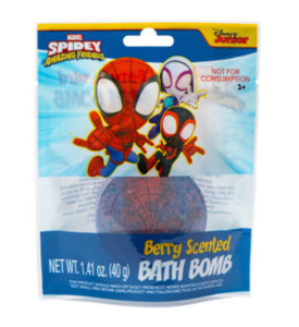 Bath Time Fun: Spidey Kids Bath Bombs 1.41oz