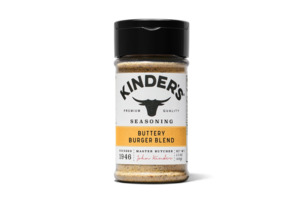 Kinder's Buttery Burger Blend Seasoning, 2.1 oz Small Bottle