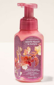 White Peach & Papaya Gentle & Clean Foaming Hand Soap