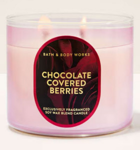 Chocolate Covered Berries 3-Wick Candle