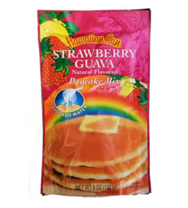 Baking: Hawaiian Sun Pancake Mix - Strawberry Guava 6oz